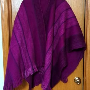 Alpaca wool shawl